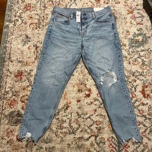 American Eagle, ‘90s Skinny Jeans, Stretch Jeans, Size 14 (32w) short, High Rise
